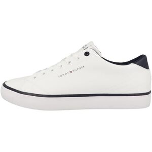 Tommy Hilfiger Men's Core Low Leather Sneaker (White - Size US 7.5, 10, 12) - $47.40 + Delivery ($0 with Prime/ $59+) @ AmazonAU