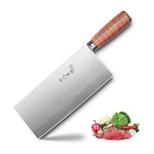SHI BA ZI ZUO Cleaver Knife 8-Inch $23.09 + Delivery ($0 with Prime/ $59 Spend) @ SHI BA ZI ZUO Amazon
