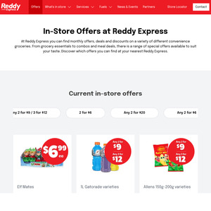 10% off $25 TCN Party (JB Hi-Fi) and $50 TCN Her Gift Cards (In-Store Only) @ Shell Reddy Express & Coles Express