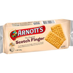 40% off Arnott's Scotch Finger Plain Biscuits 250g $1.95 @ Woolworths