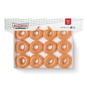 Original Glazed Doughnut Dozen $12 Per Pack @ Krispy Kreme (Excludes Airports, Partner Outlets & SA)