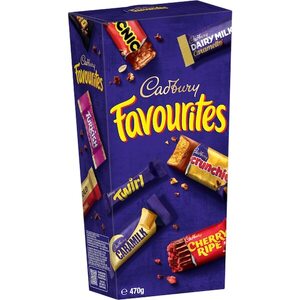 3x Cadbury Favourites Chocolate Gift Box 470g $23 + Delivery ($0 C&C) @ Woolworths Online