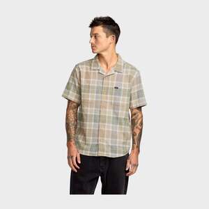 EXTRA 20% OFF | CODE:RV20 4 day sale Mens Gazzy Short Sleeve Shirt Sale price$49.60 AUD Regular price$62.00 AUD @ RVCA