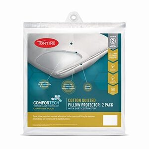 Tontine Comfortech Cotton Quilted Pillow Protector 2 Pack $15.99 + Delivery ($0 with Prime/ $59 Spend) @ Amazon AU