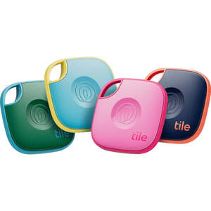 Tile Mate Bluetooth Tracker 2024 (Colour 4 Pack) $74.95 + Delivery ($0 C&C/ in-Store) @ JB Hi-Fi