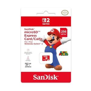 SanDisk 256GB MicroSD Express Card for Nintendo Switch 2 $47 + Delivery ($0 with Prime/ $59 Spend) @ Amazon AU