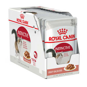 38% off Royal Canin Wet Cat Food Instinctive Gravy - 85g x 48 $95.56 + Delivery ($0 SYD C&C/ with $200 Order) @ Peek-a-Paw