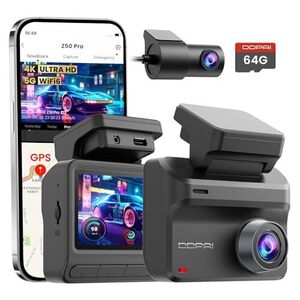 DDPAI 4K+1080p Dash Cam (Front and Rear) $129 Delivered @ DDPAI Official via Amazon AU