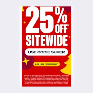25% off RRP Sitewide (Online Only, Exclusions Apply) @ Supercheap Auto