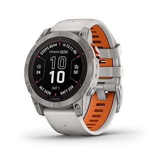 Garmin Fenix 7 Pro Sapphire Solar, Silver Titanium with Fog Gray Silicone Band $798 Delivered @ Amazon AU