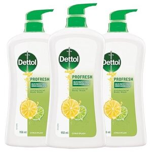 Dettol Profresh Shower Gel Body Wash Citrus 950ml x 3 Pack $17.85 ($16.06 S&S) + Delivery ($0 with Prime/ $59 Spend) @ Amazon AU
