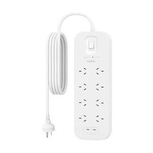 Belkin Connect 8-Outlet Surge Protector with Dual USB-C 30W Ports $55.30 + Delivery ($0 with Prime/ $59 Spend) @ Amazon AU