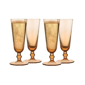 80-86% off RRP Ecology Glassware (4 Pack of Champagne Glasses $10) + Delivery @ Victoria's Basement