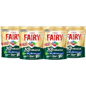 Fairy 30 Minute Miracle Dishwashing Tablets 180 Pack $17.15 + Delivery ($0 with Prime/ $59 Spend) @ Amazon AU
