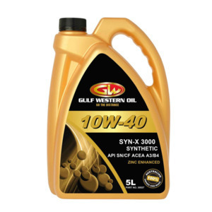 Gulf Western SYN-X 3000 10W-40 Engine Oil 5L $19.99 + Delivery ($0 C&C/ in-Store) @ Autobarn