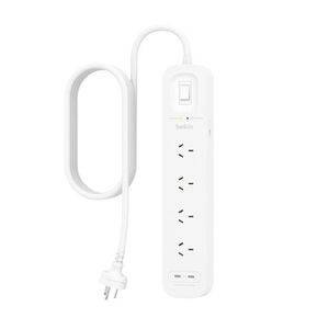 Belkin SurgePro 4-Outlet Surge Protector with Dual USB-C 30W Ports $39 + Delivery ($0 VIC Pickup) @ CPL Online