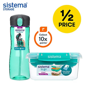 Sistema Containers: Mini Bites 3pk, Sandwich Box 1pk, Lunchbox 1pk, Yogurt 2pk $2.50ea (Was $5.50-$7.70ea) + More @ Big W