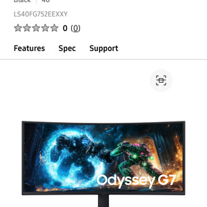 40" Odyssey G7 G75F WUHD 180Hz Gaming Monitor $919.43 @ Samsung Shop App (Education)