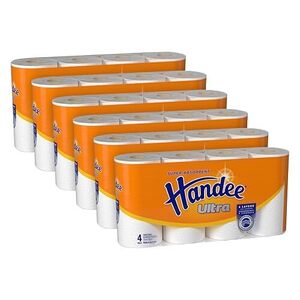 Handee Ultra White Paper Towel, 24 Rolls Value Pack $24.00 ($21.60 Sub & Save) + Delivery ($0 with Prime/ $59 Spend) @ Amazon AU