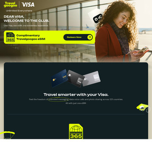 Complimentary Travelgoogoo365 eSIM Annual Plan for Visa Signature Cardholders (Worth US$13.90) @Travelgoogoo