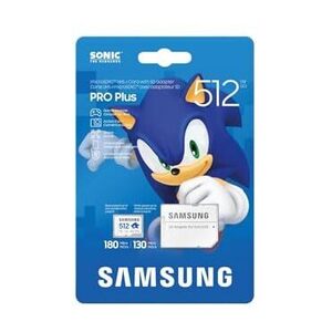 Samsung Sonic PRO Plus MicroSD 512GB, UHS-I U3, up to 180MB/s, $75 Delivered @ Amazon AU