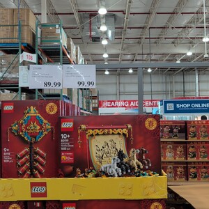 LEGO 80118 Fortune Firecracker $89.99 and LEGO 80119 Galloping Horses Canvas $99.99 in-Store @ Costco (Membership Required)
