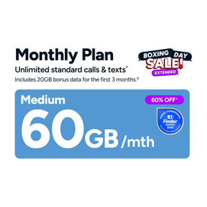 Kogan Mobile 1 Month Prepaid SIM - 60GB $10 Delivered @ Kogan