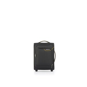 American Tourister Applite 4 Eco Small Softside Rollaboard Suitcase (50cm/38L/1.9kg) Black/Mustard $104 Delivered @ David Jones