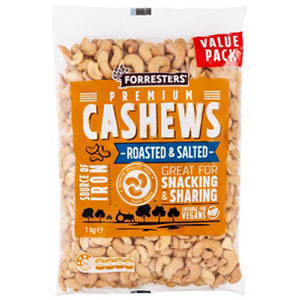 Cashews Roasted & Salted 1kg $16.99, Bar Mix 375g $4.79 @ ALDI