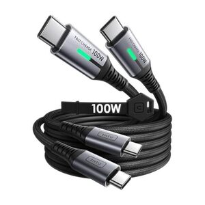 2-Pack 100W 2m USB Type-C Cables $10.14 + Delivery ($0 with Prime/ $59 Spend) @ INIU via Amazon AU