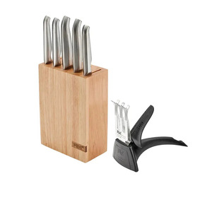 Furi Rubberwood 7pc Knife Block Set $179.95 (Free Delivery) @ Kitchen Warehouse