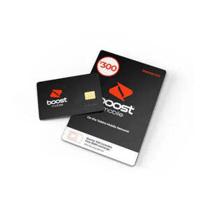 Boost Mobile $300 Prepaid Sim 290GB Data 12 Months Expiry $242 Delivered @ Mobile Express