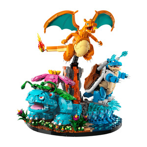 [Pre Order] LEGO Pokémon 72153 Venusaur, Charizard & Blastoise $999.99 (+ Kanto Region Badges First 960 Orders) Delivered @ LEGO