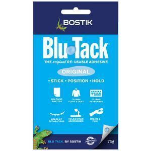 Bostik Blu Tack 75g $1.55 + Delivery ($0 OnePass / C&C / in-Store) @ Officeworks