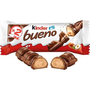 Kinder Bueno Milk Chocolate Bar 43g $1.50 (Half Price) @ Woolworths