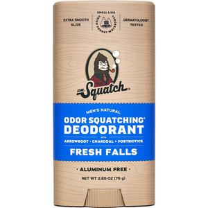 Dr Squatch Deodorant 75g Fresh Falls $5.00 (Was $19.50) + Delivery ($0 C&C/ in-Store/ $59 Metro, $99 Regional Order) @ BIG W