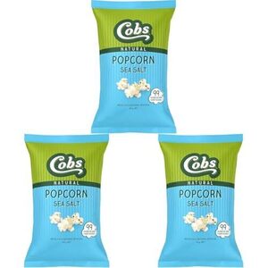 Cobs Popcorn: Salt 80g x3 $5.25, Caramel 100g x2 $3.50 ($3.15 S&S), 12 x100g $21 ($18.90 S&S) + Del ($0 Prime/$59) @ Amazon AU