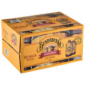Bundaberg Ginger Beer 12x 375ml $14.49 @ ALDI
