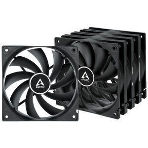 Arctic F12 120mm Fan Black 5-Pack $15 + Delivery ($0 VIC C&C) @ PC Case Gear