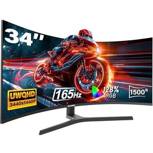 Gawfolk 34 inch Curved ultrawide Gaming Monitor, UWQHD 3440x1440 $263.49 (RRP $329.99) Delivered @ Winstar Tech Amazon AU