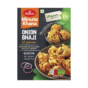 ½ Price on Selected Haldiram's Frozen Food: Onion Bhaji 283g $3.25, Haldirams Paneer $4, Haldirams Spinach Pakor $3.25 @ Coles