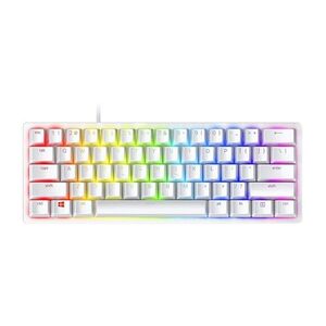 Razer Huntsman Mini 60% Optical Gaming Keyboard Clicky Purple Switch (White) $99 Delivered @ Amazon AU
