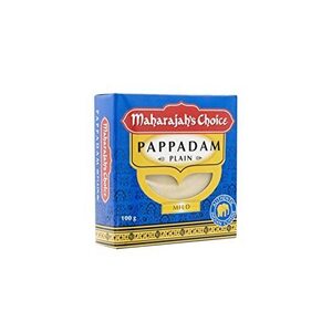 Maharajah's Choice Plain Pappadam 100g $1 (RRP $2) + Delivery ($0 with Prime/ $59 Spend) @ Amazon AU