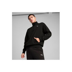 Puma Relaxed Half Zip Crew Sweat Shirt (Black) $37.50 (Was $110) + $9.95 Delivery ($0 C&C/ in-Store/ $100 Order) @ David Jones