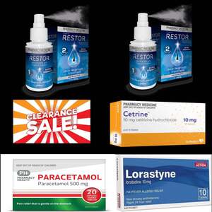 4x Months Restor Hair Regrowth Minoxidil 5% Extra Strength (Men & Woman) + BONUS ITEMS $39.99 Delivered @PharmacySavings