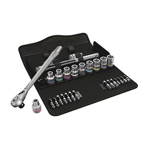 Wera 8100 SC 11 Zyklop Metal Ratchet 28 Piece Set , 1/2-Inch Drive, Imperial $182.02 Delivered @ Amazon AU