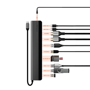 Cygnett - UniteRiser 12-in-1 USB-C Multiport Adapter $50 + Delivery ($0 C&C/In-Store) @ EB Games