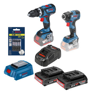Bosch 18V 2 Piece Hammer Drill/Impact Driver Kit $199 Delivered @ Tool Kit Depot