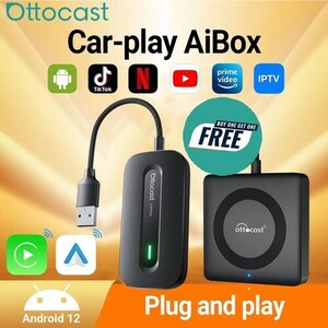 Ottocast Android Auto/CarPlay AIBox + Car TV Mate $52 delivered @ Ottocast_USAU via eBay AU
