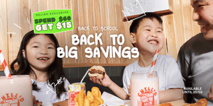 Spend $60+ & Get $15 Coupon @ Grill'd (Free Relish Membership Required)